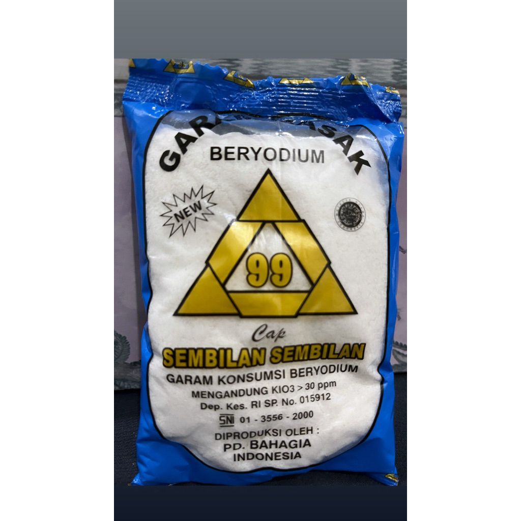 

Garam Masak Dapur Beryodium 250 Gram Asin