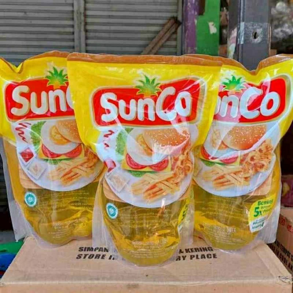 

Minyak goreng Sunco 2L 1 Dus