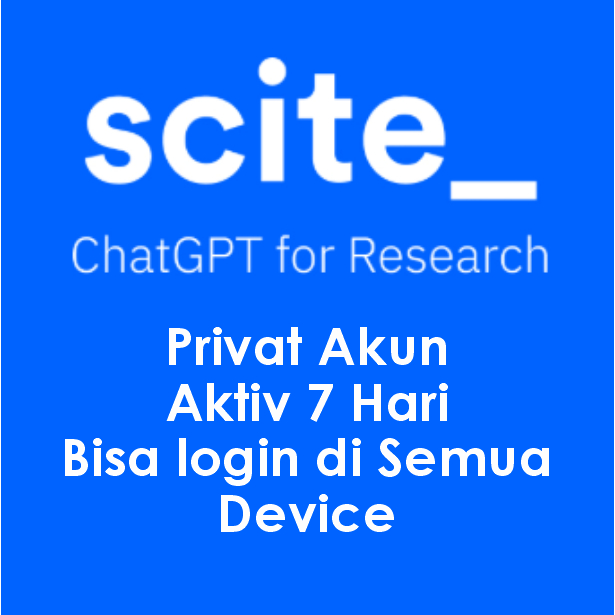 Scite Ai - ChatGPT For Research Premium 7 Hari Shared