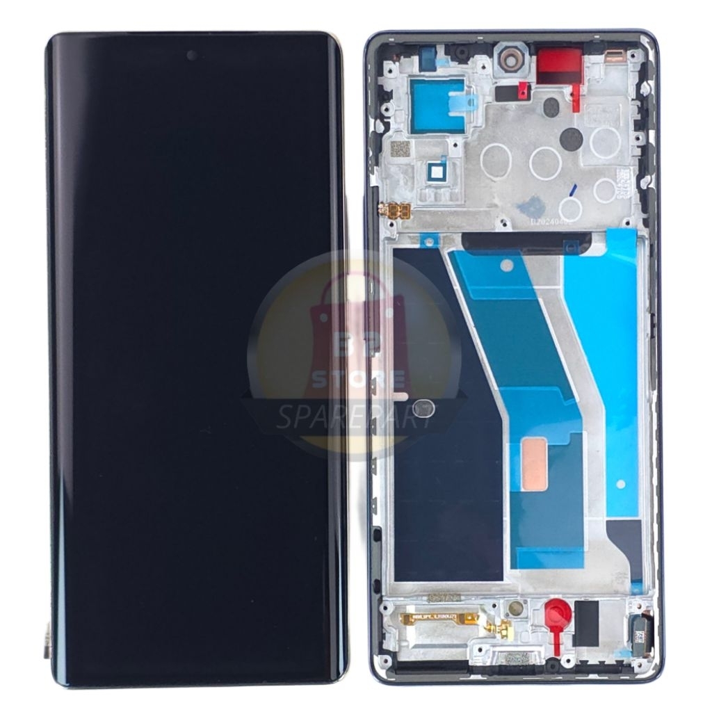 Naysila Naymila Lcd Touchscreen For Tecno Spark 20 Pro Plus / Spark 20 Pro+ Kj7 Original Fullset