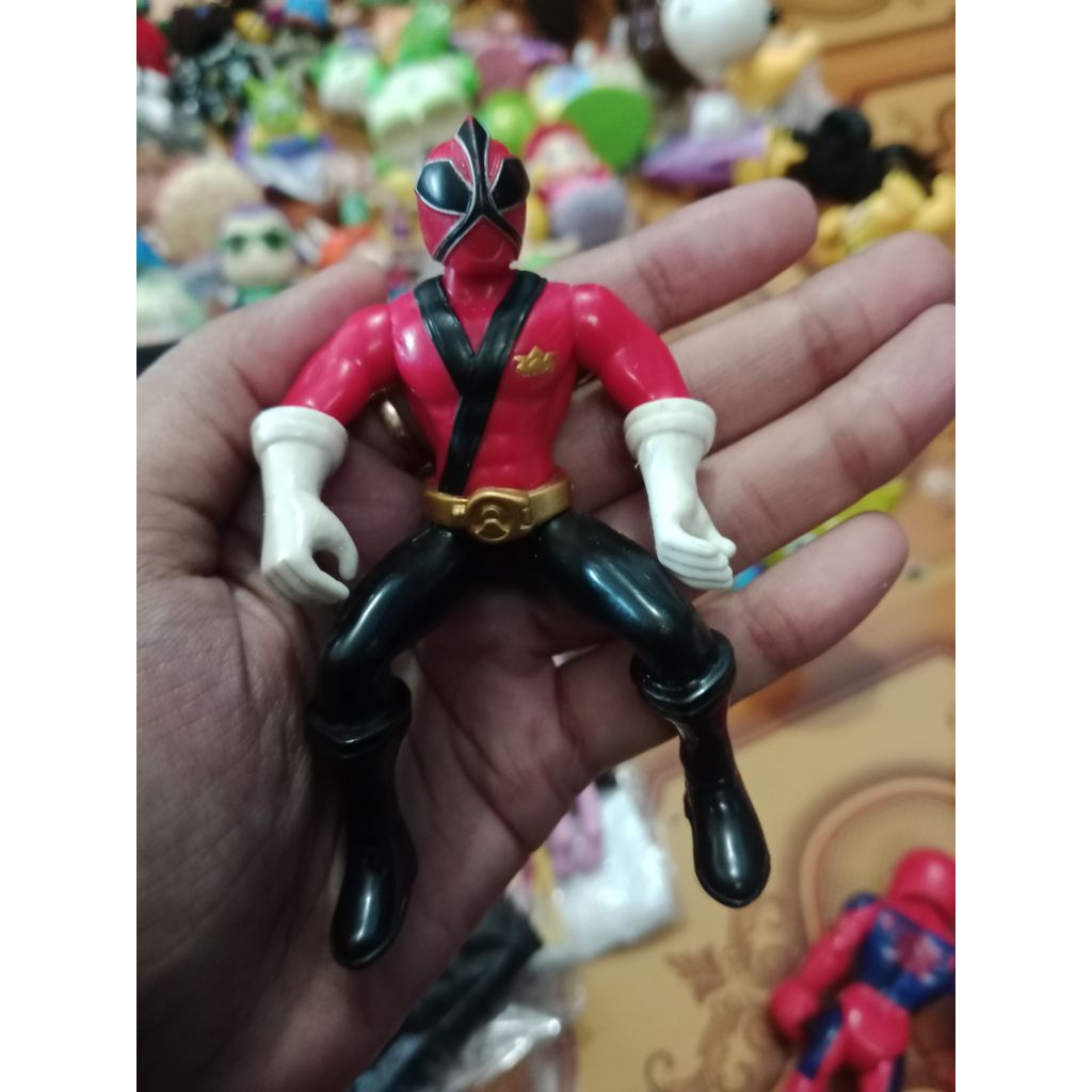 figur power rangers samurai red bandai