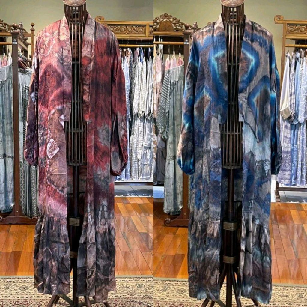 Salsa Outer Viscos by Dian Pelangi LIMITED EDITION Long Cardigan Bolero Kardigan Mantel Cardi Outfit