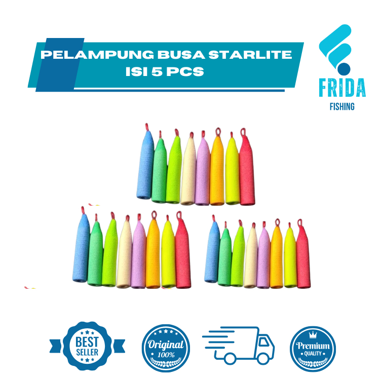 PELAMPUNG PANCING BUSA STARLITE ISI 5 PCS