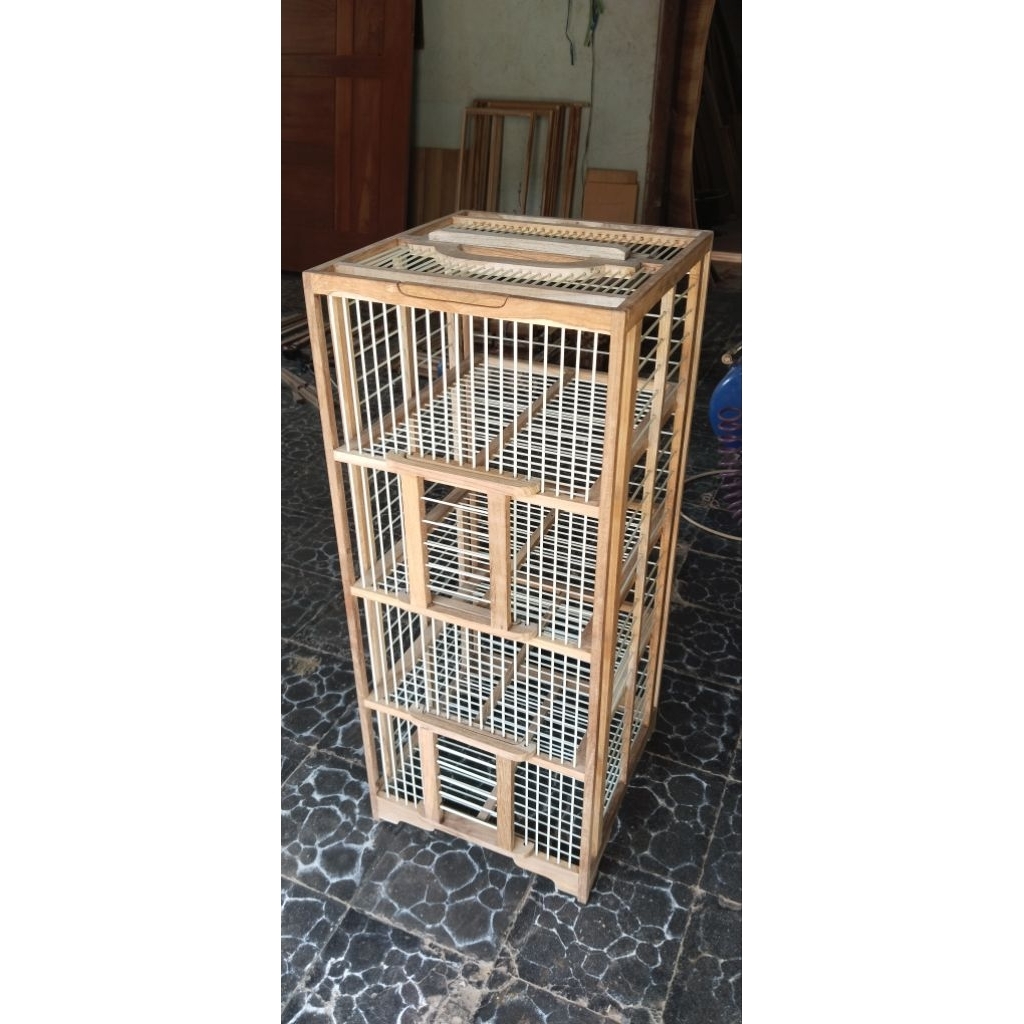 sangkar dondang pelepas merpati 4 plong.