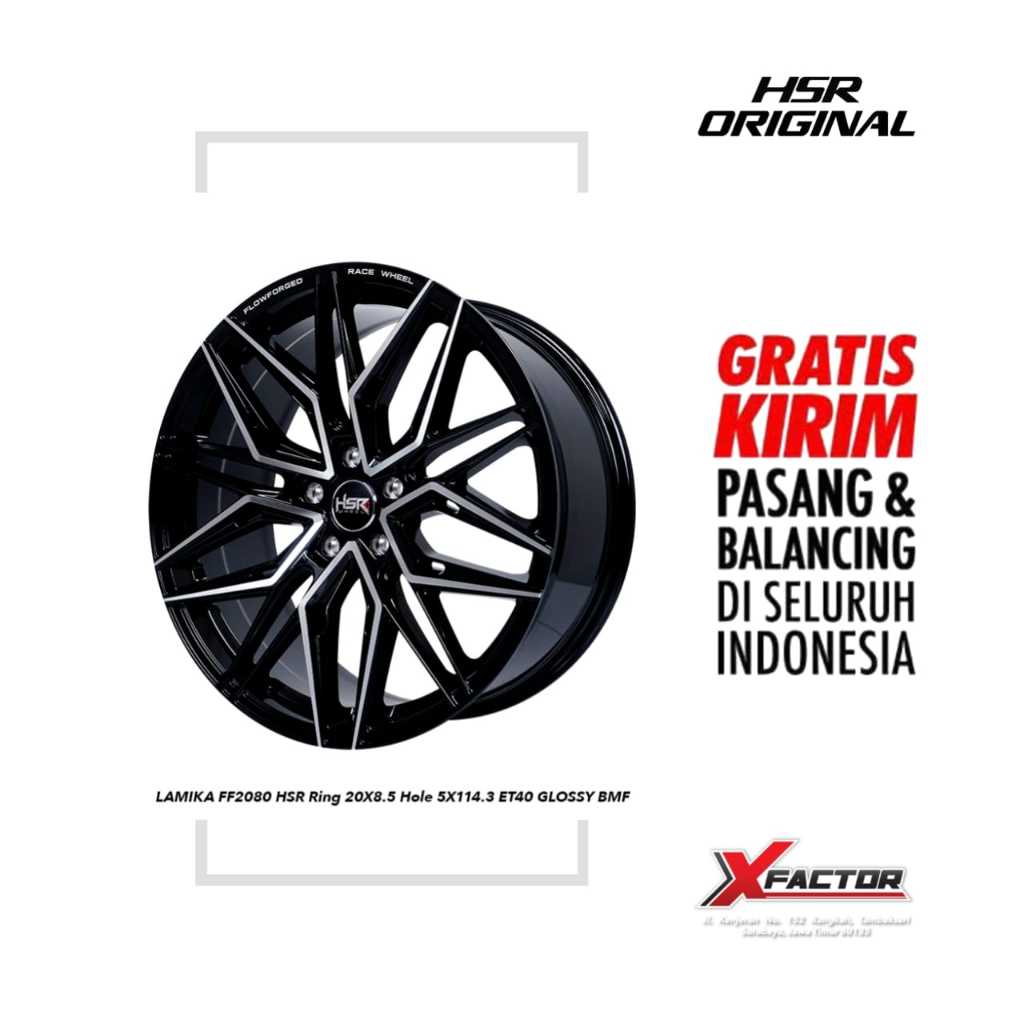 VELG MOBIL HSR R20 HSR LAMIKA R20X8,5 H5X114,3 ET40 GBMF