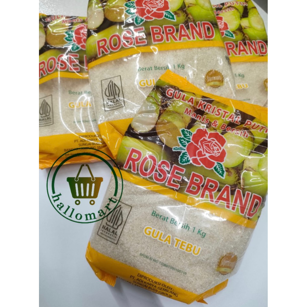 

GULA Rose Brand Kuning 1 Kg Kemasa Premium Murah
