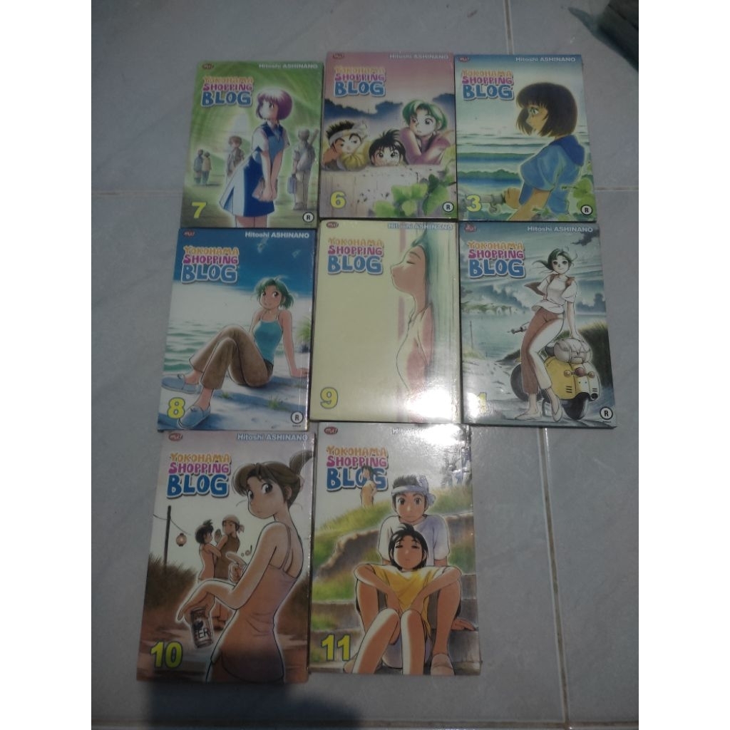 Komik Yokohama Shopping Blog Vol 1,3,6,7,8,9,10,11