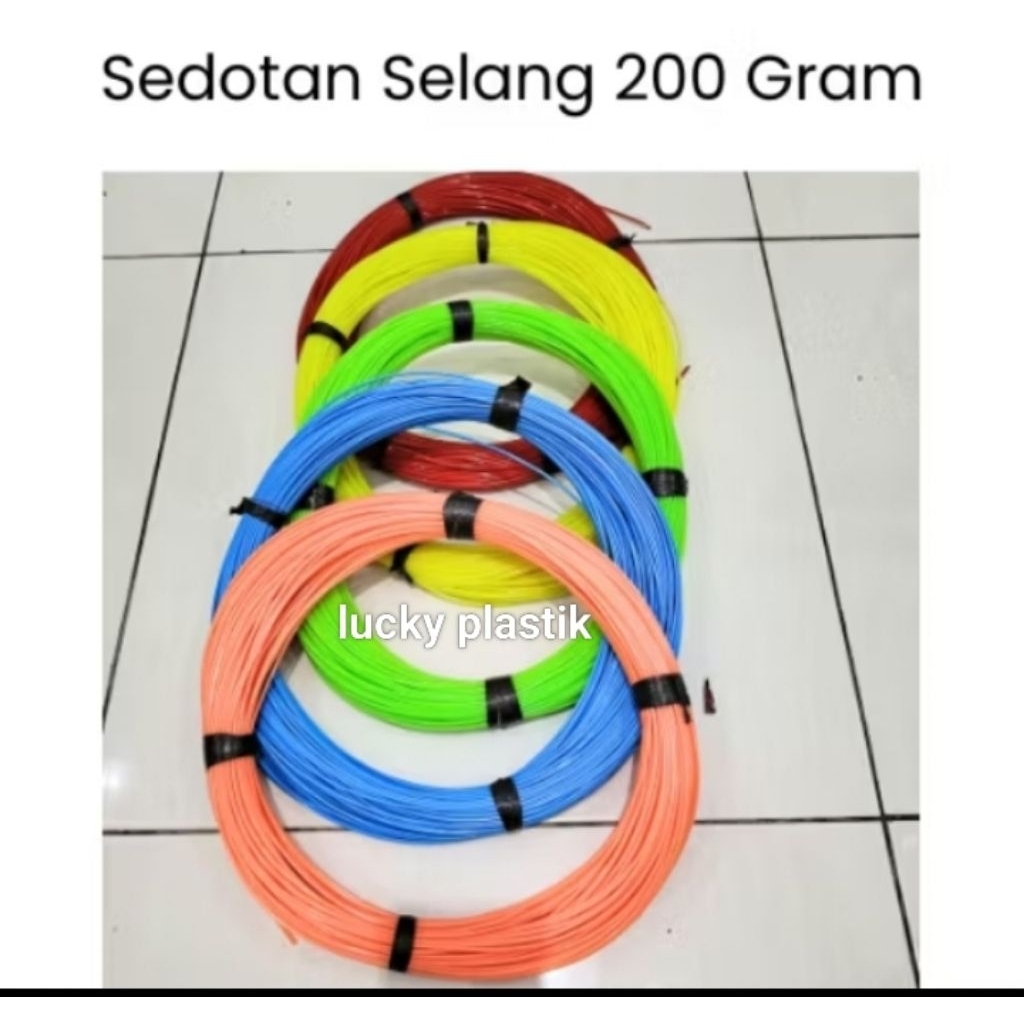 Selang Sedotan warna warni Tali Es Selang Es Infus Selang Kreasi 200 gram