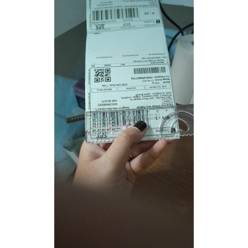 

KERTAS LABEL THERMAL PRINTER 100x150 MM 250 LEMBAR