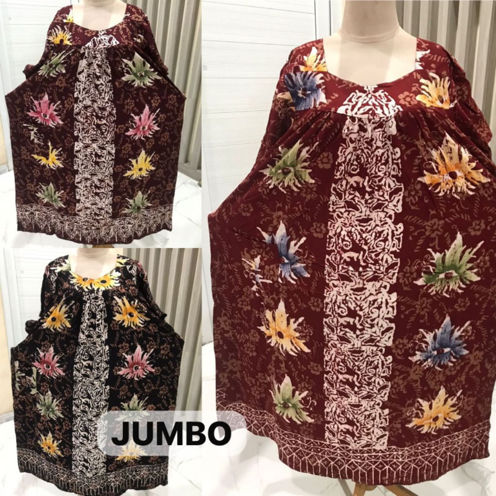 Daster BL sikak JUMBO LD 150-Daster BL motif terbaru-Daster Super Jumbo LD 150