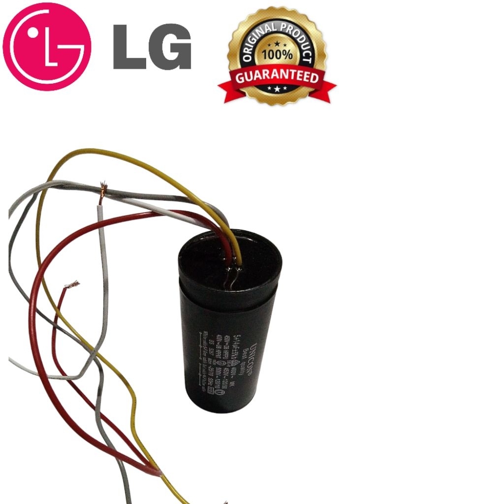 Kapasitor capasitor mesin cuci 2 tabung LG 5+14uf