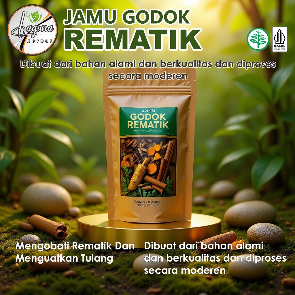 

Jamu Godok REMATIK Herbal 100 gram
