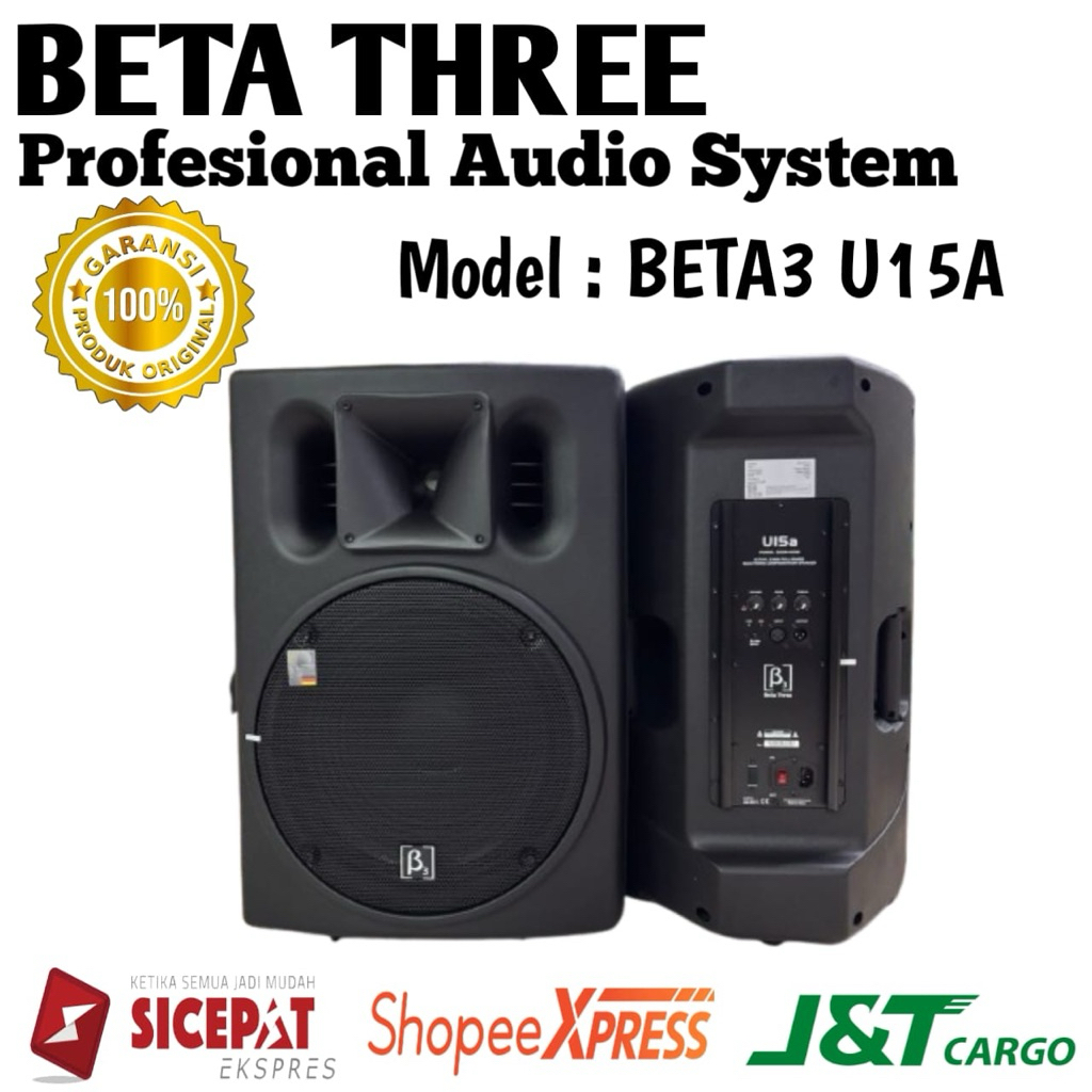 Speaker Aktif Beta3 U15a Original Speaker Aktif Beta3 15inch