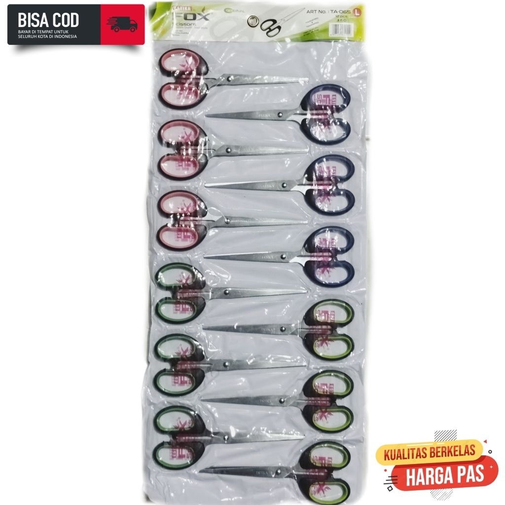 

Gunting Tanggung 1 Rentang isi 12 Pcs