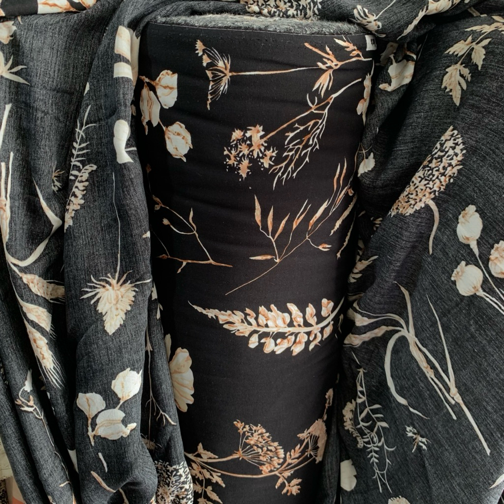 Kain Katun Rayon Viscose Premium | katun rayon | rayon motif | Rayon premium | Daster | Kemeja | Piy