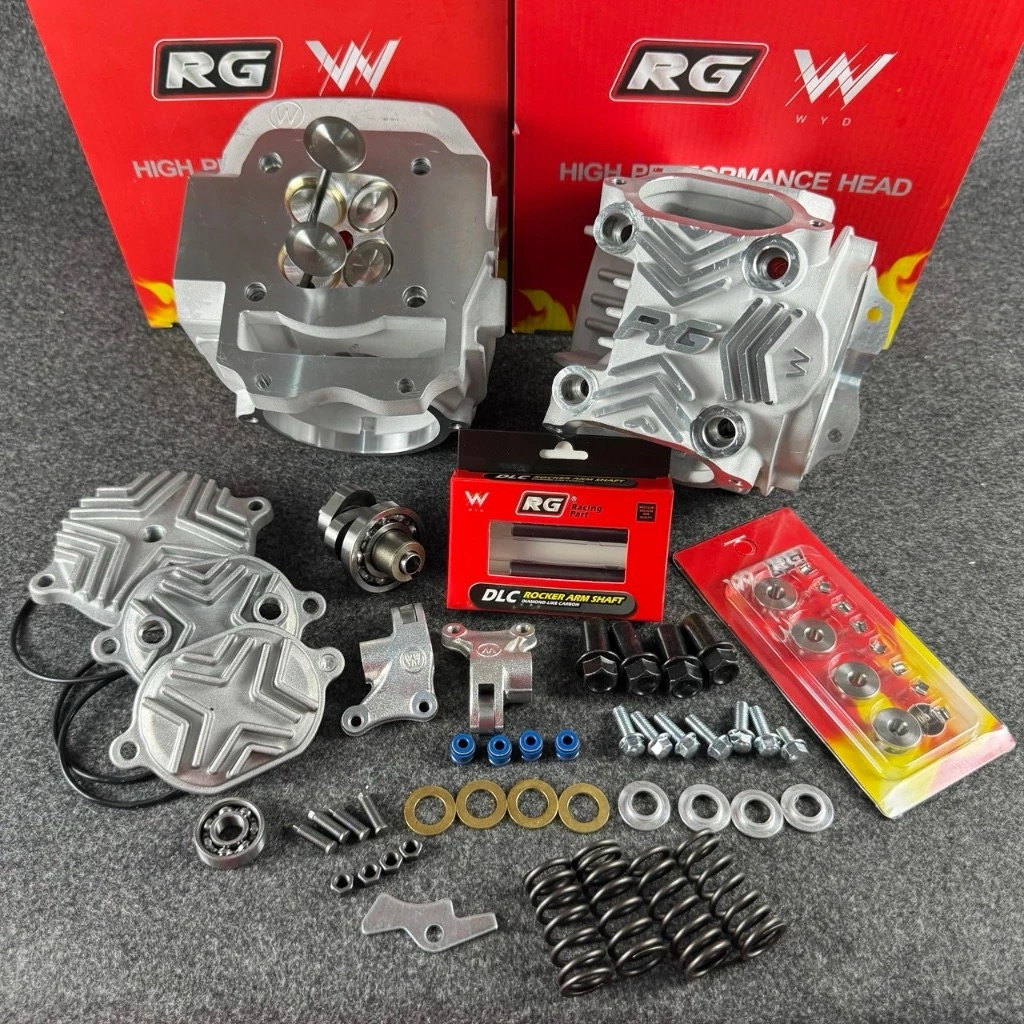 Head 4 Klep RG Racing New Model KPH/KYZ Ukuran Klep 22/25 Original RG Racing Thailand