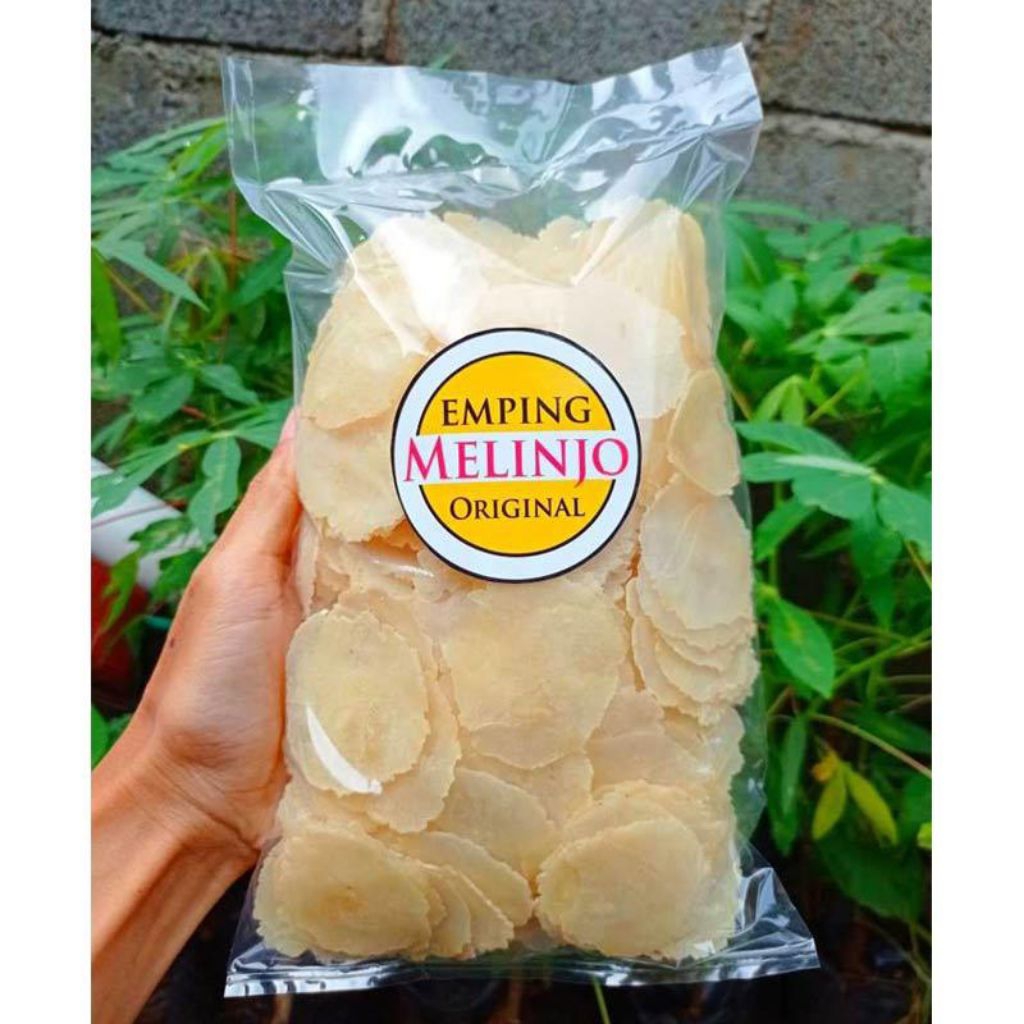 

emping melinjo mentah super 500grm