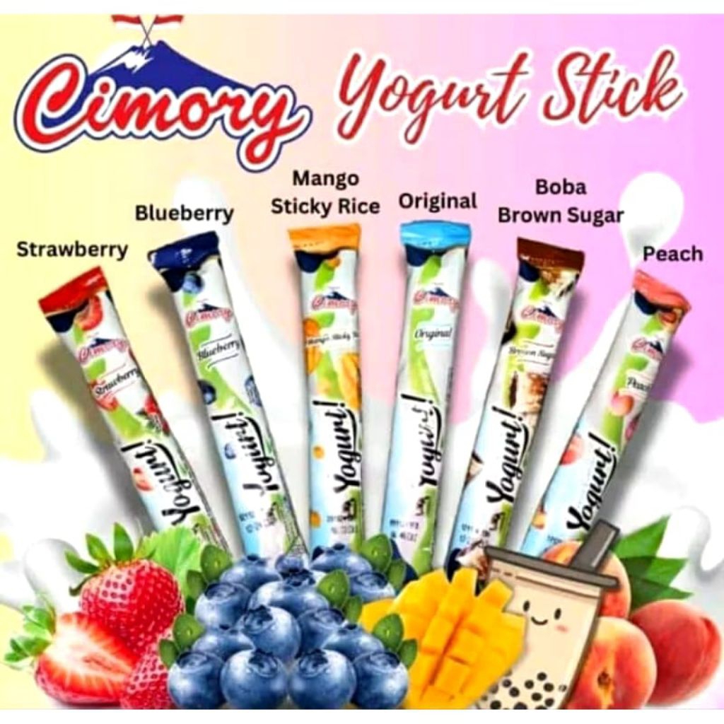 

Cimory yogurt stik 40gr isi 25pcs exp aman terbaru murah