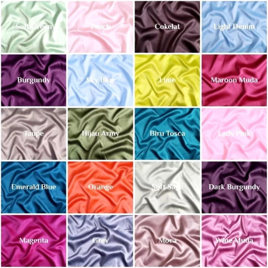 kain valentino velvet, kain satin, kain dalaman brokat/tile