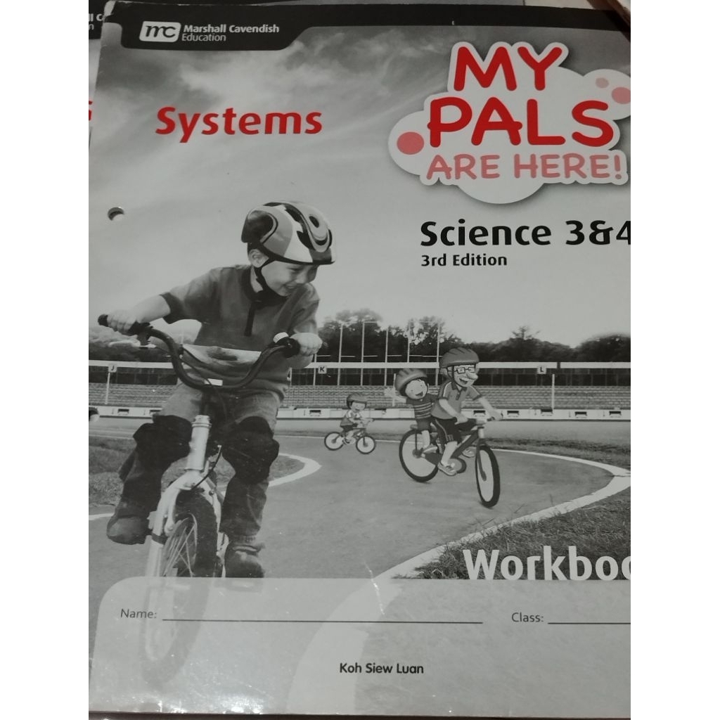 [ORI/BEKAS] Buku science workbook systems My Pals Are Here 3&43rd edition