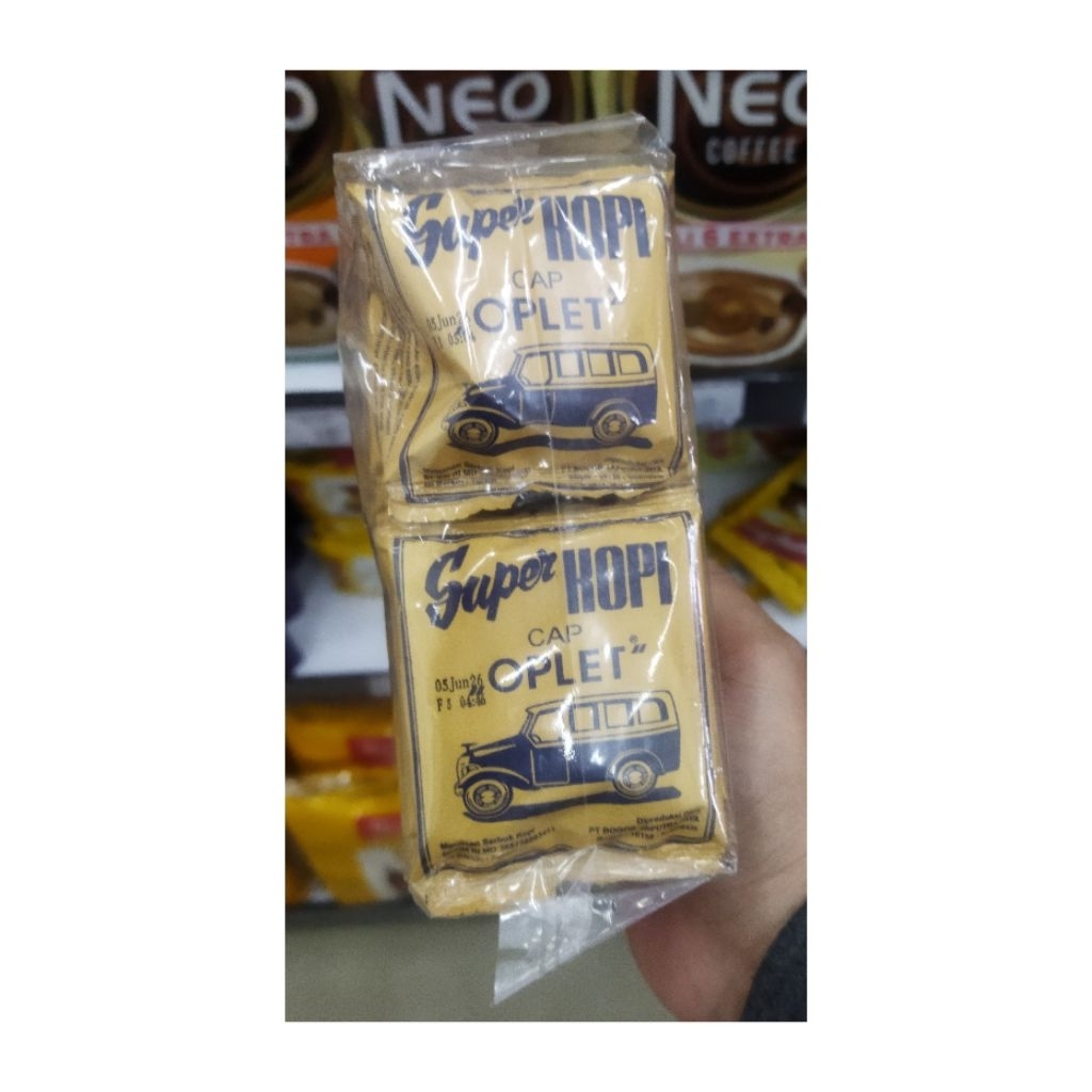 

KOPI CAP MINI OPLET CLASSIC ISI 1 PAK ( ISI 30 SACHET)