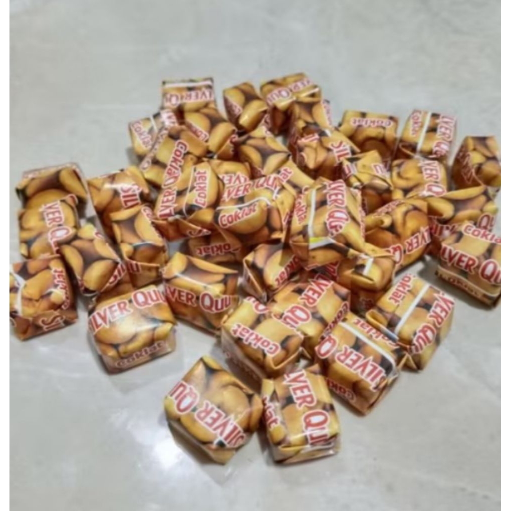 

coklat silver quu / 40 pcs / permen coklat