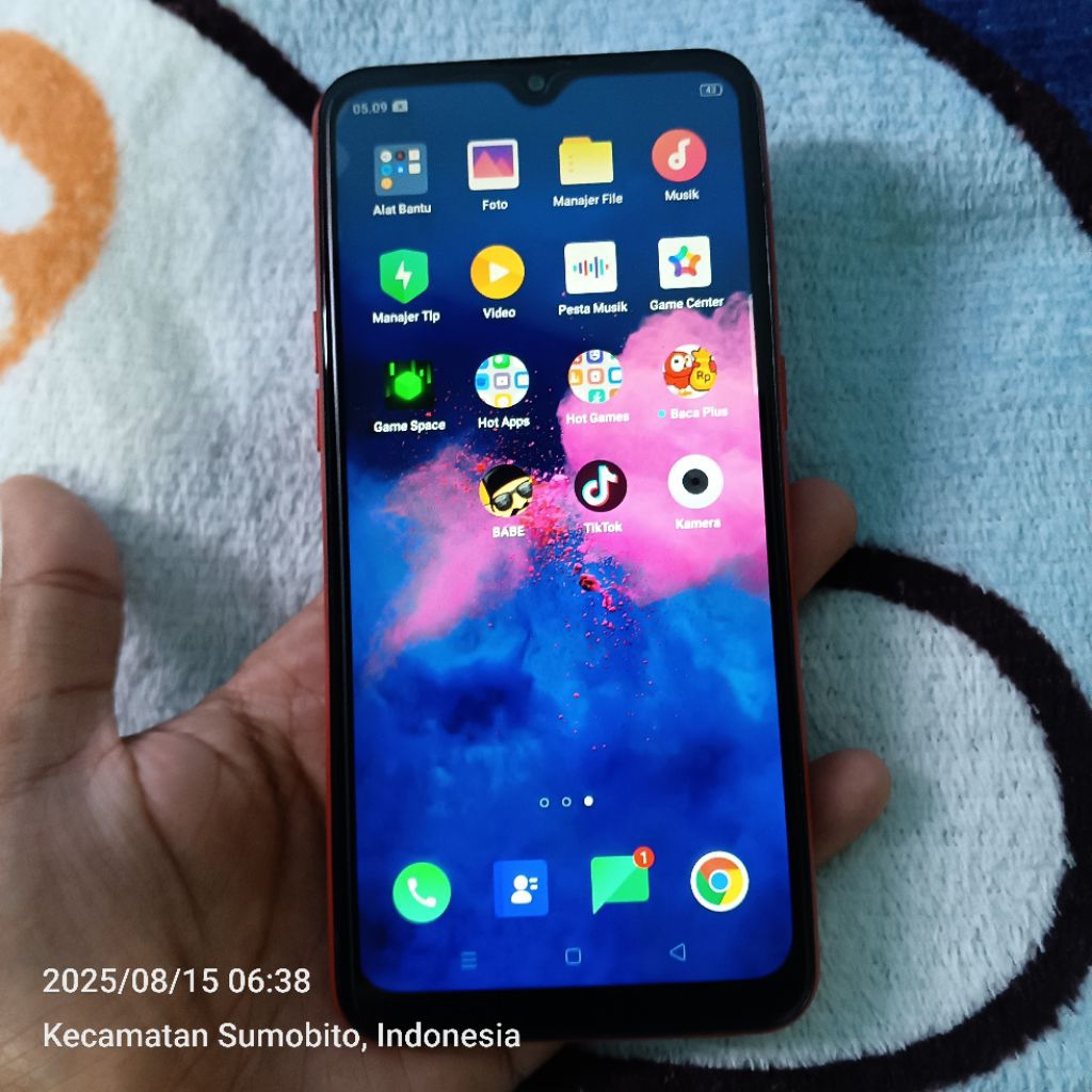 oppo a1k second hp cas ex resmi bekas memori 32gb android 9 6inch garansi