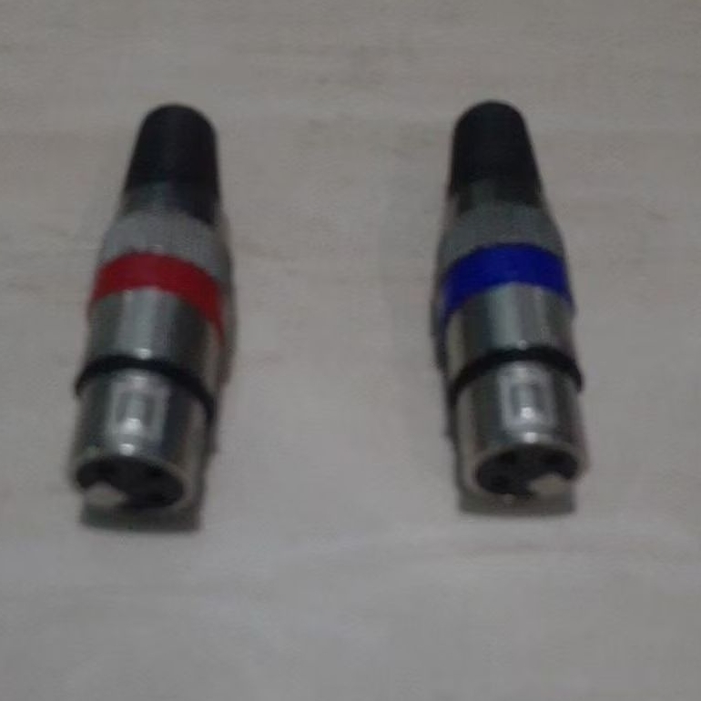 Soket canon carare/xlr female 3pin canare