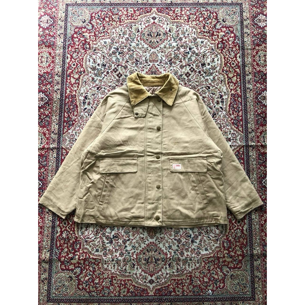 Java hunting canvas work jacket Vintage Hunting jacket G097