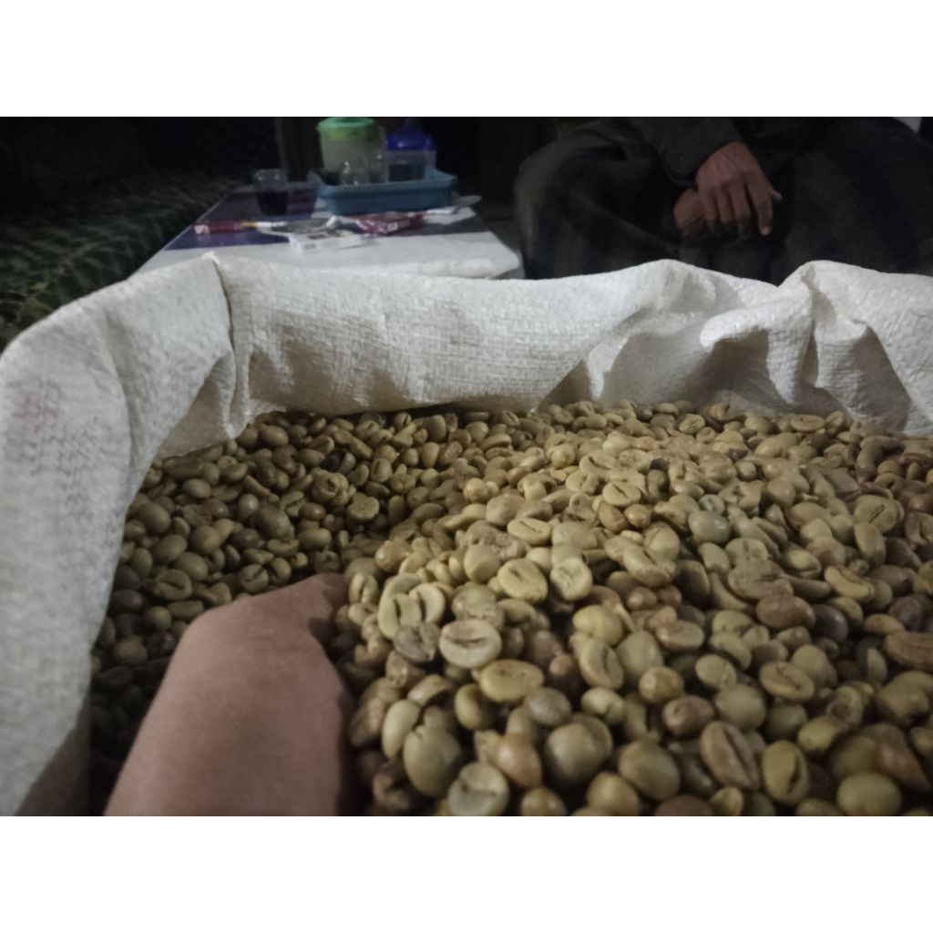 

1KG kopi ROBUSTA/GREENBEEEN/MENTAH