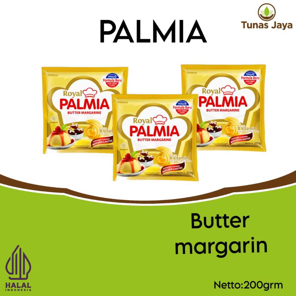 

Palmia Royal Margarin 200 Gram / Royal Palmia