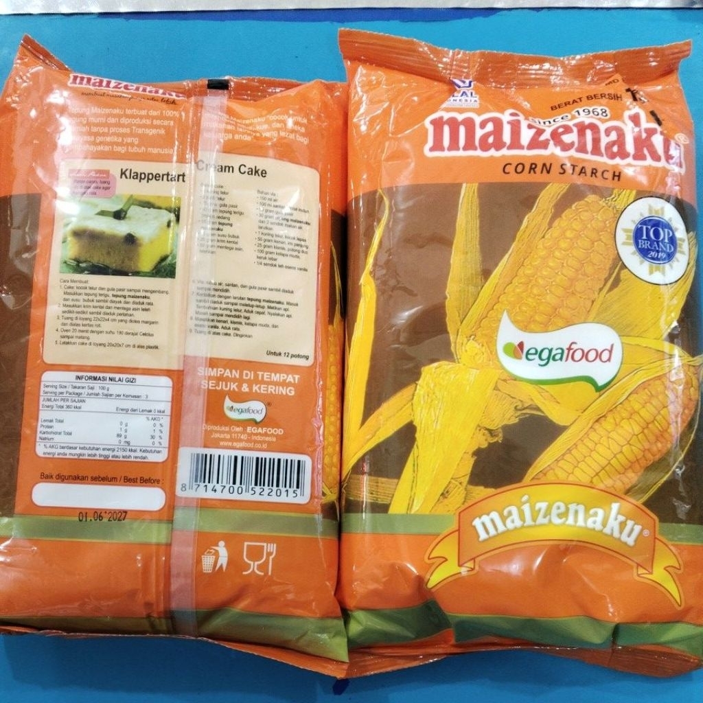 

Maizenaku Tepung maizena kemasan 1Kg / 150gr / 100gr