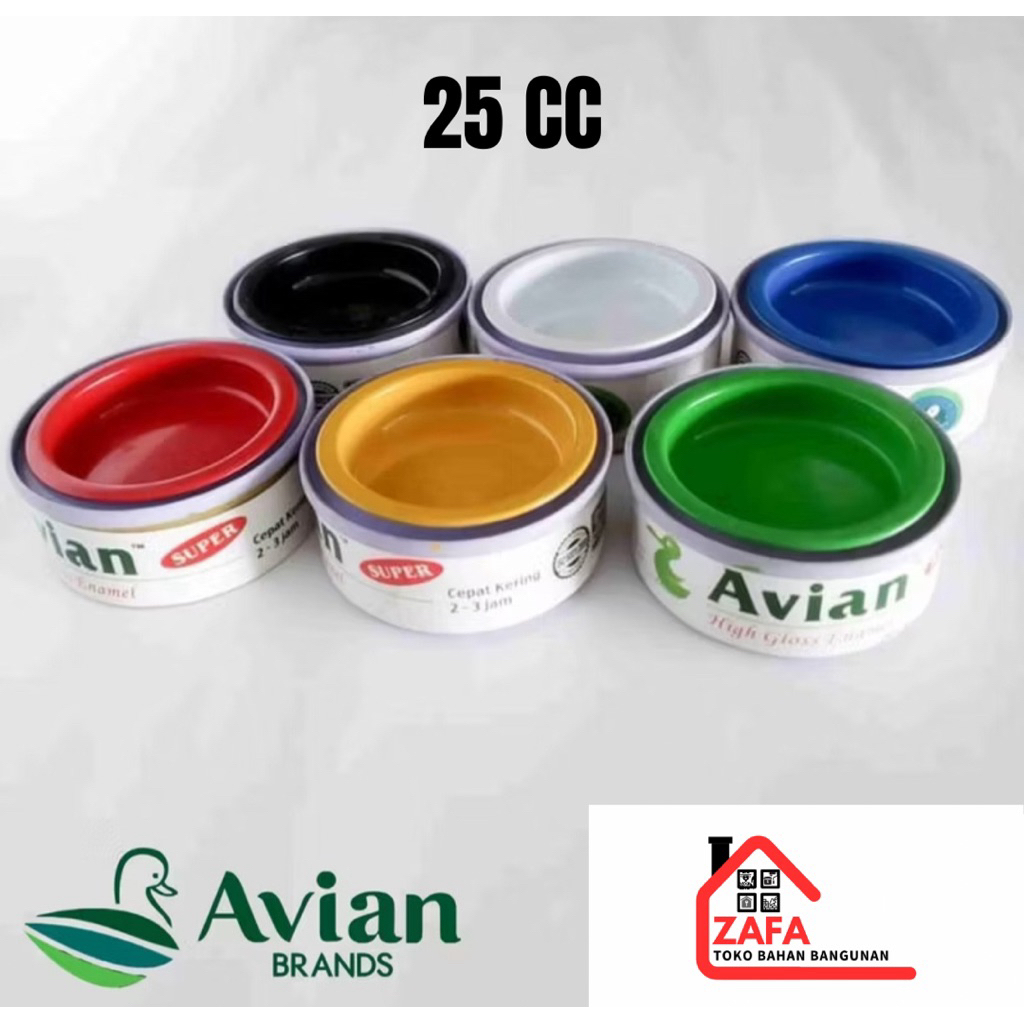 CAT MINI AVIAN 25, cat minyak mini kecil 25CC Avian