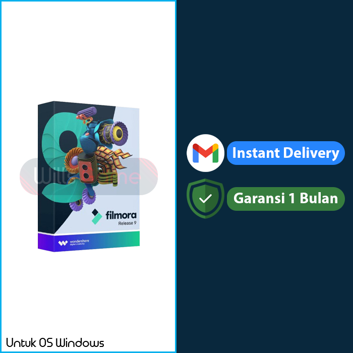 Filmora 9 | Tanpa Watermark | Aktif Permanen | BERGARANSI