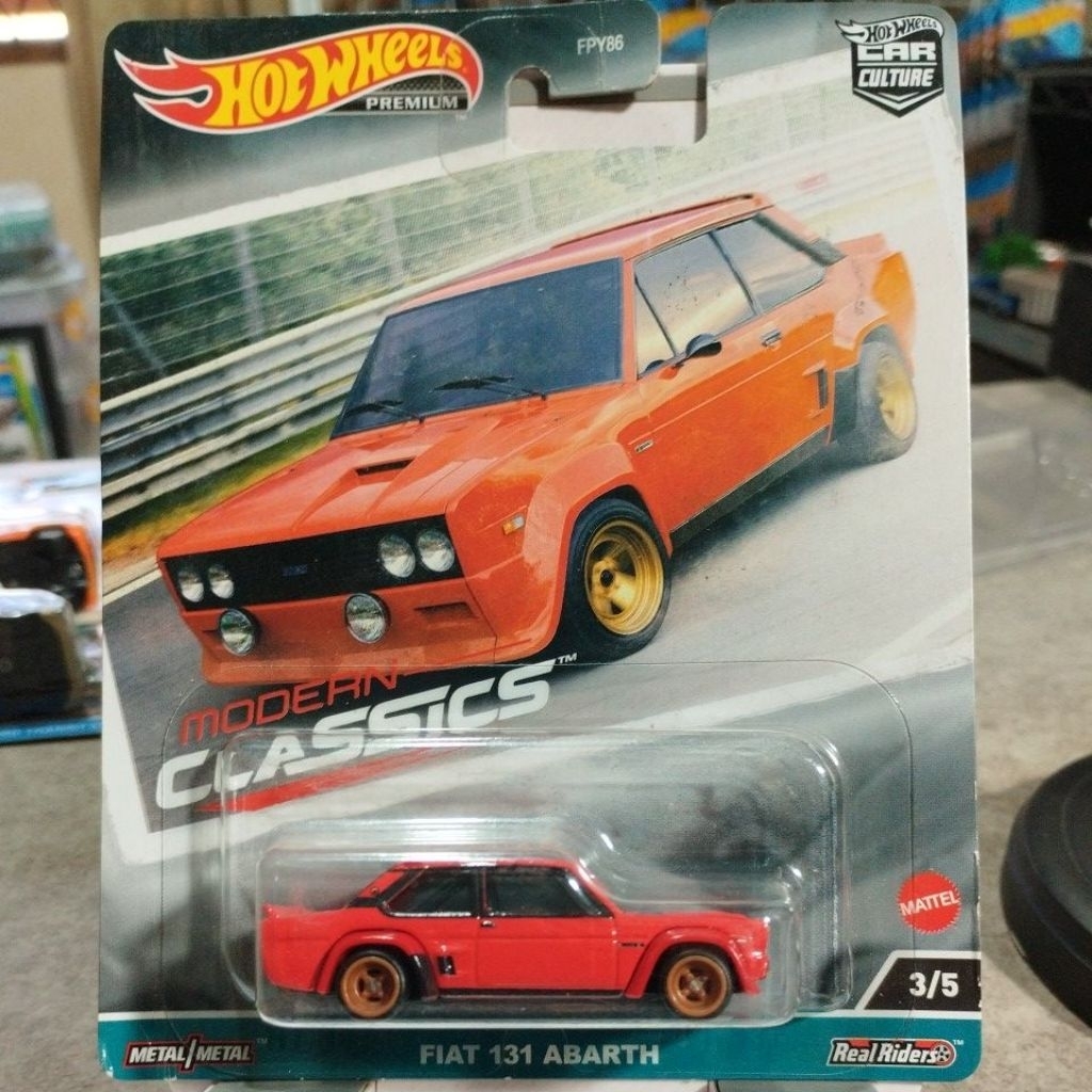 hotwheels FIAT 131 ABARTH MODERN CLASSIC