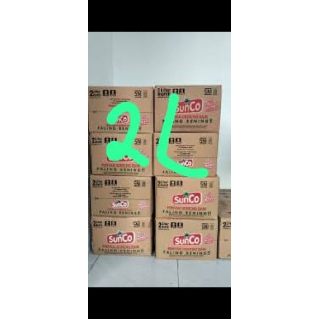

minyak goreng sunco 2lt x 6