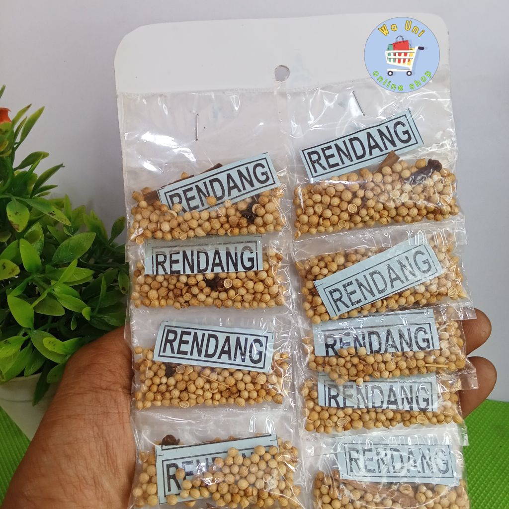 

Bumbu rendang renceng isi 10 bungkus - bumbu dapur - rempah - herbal - penyedap