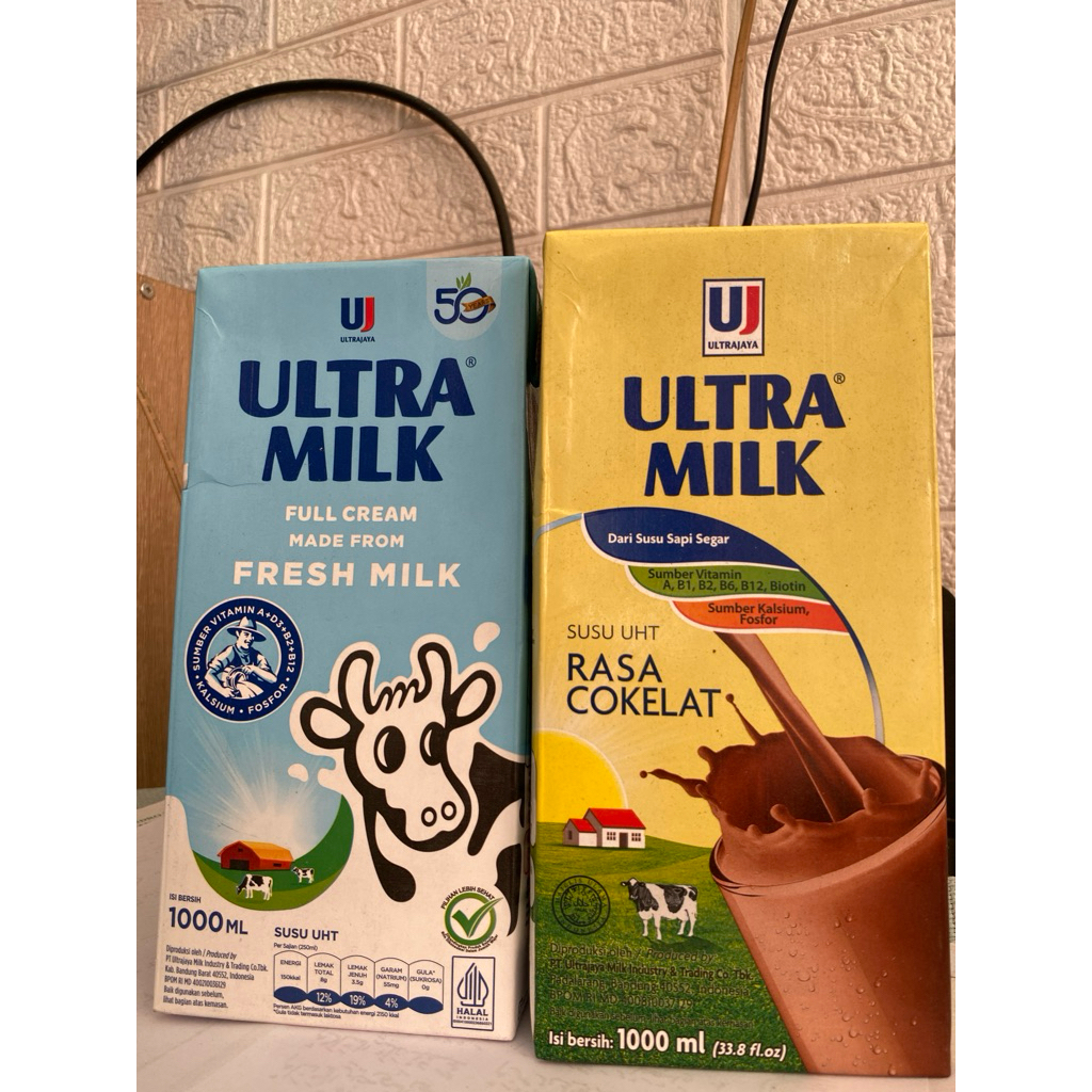 

Susu UHT Ultramilk 1000ml