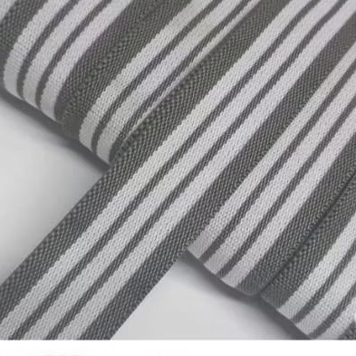 

per100 cm /permeter Pita rajutan elastis poliester warna salur 2.5cn pita elastis untuk garmen