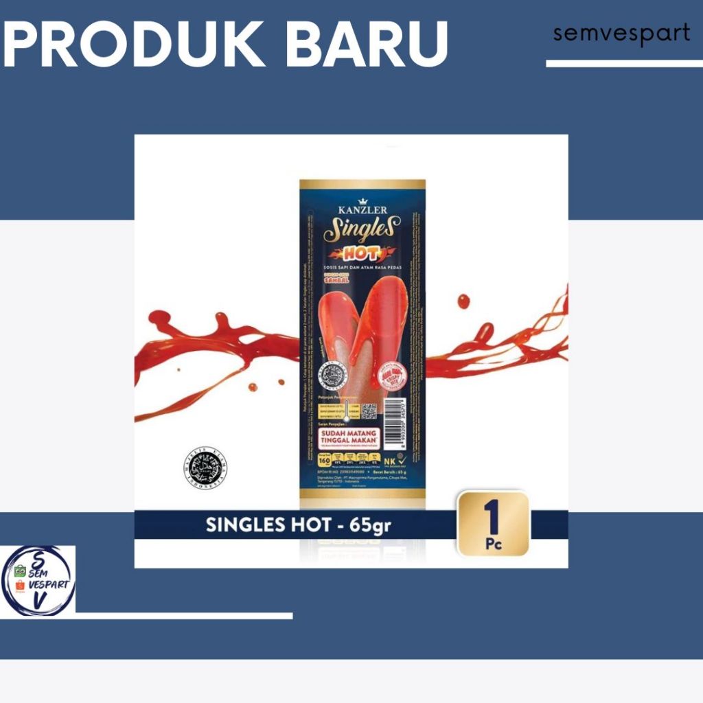 

Kanzler Singles Hot 65gr