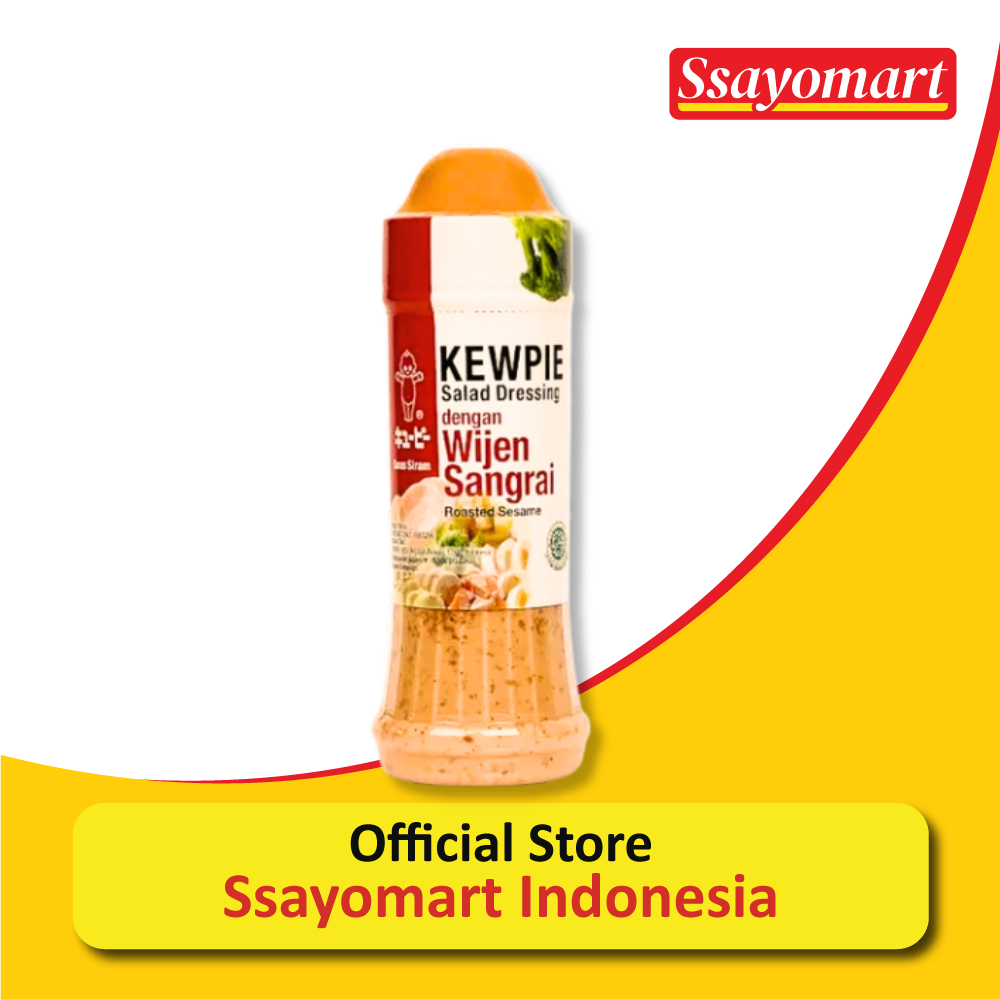 

KEWPIE Wijen Sangrai Saus Siram Salad Dressing 200ml