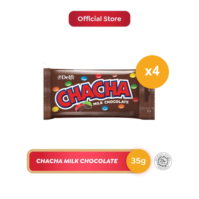 

Chacha Milk Chocolate 35 g x 4 pcs
