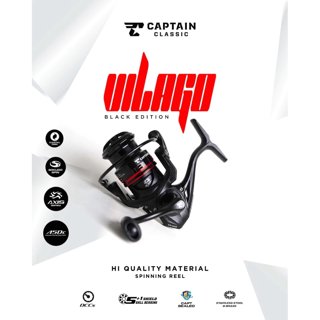 REEL CAPTAIN VILAGO | 1500 | POWER HANDLE | SALTWATER
