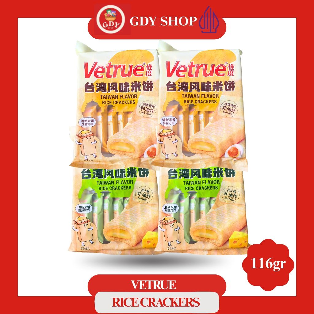 

Vetrue | Rice Crackers | Salteg Egg Yolk | Cheese | 116gr