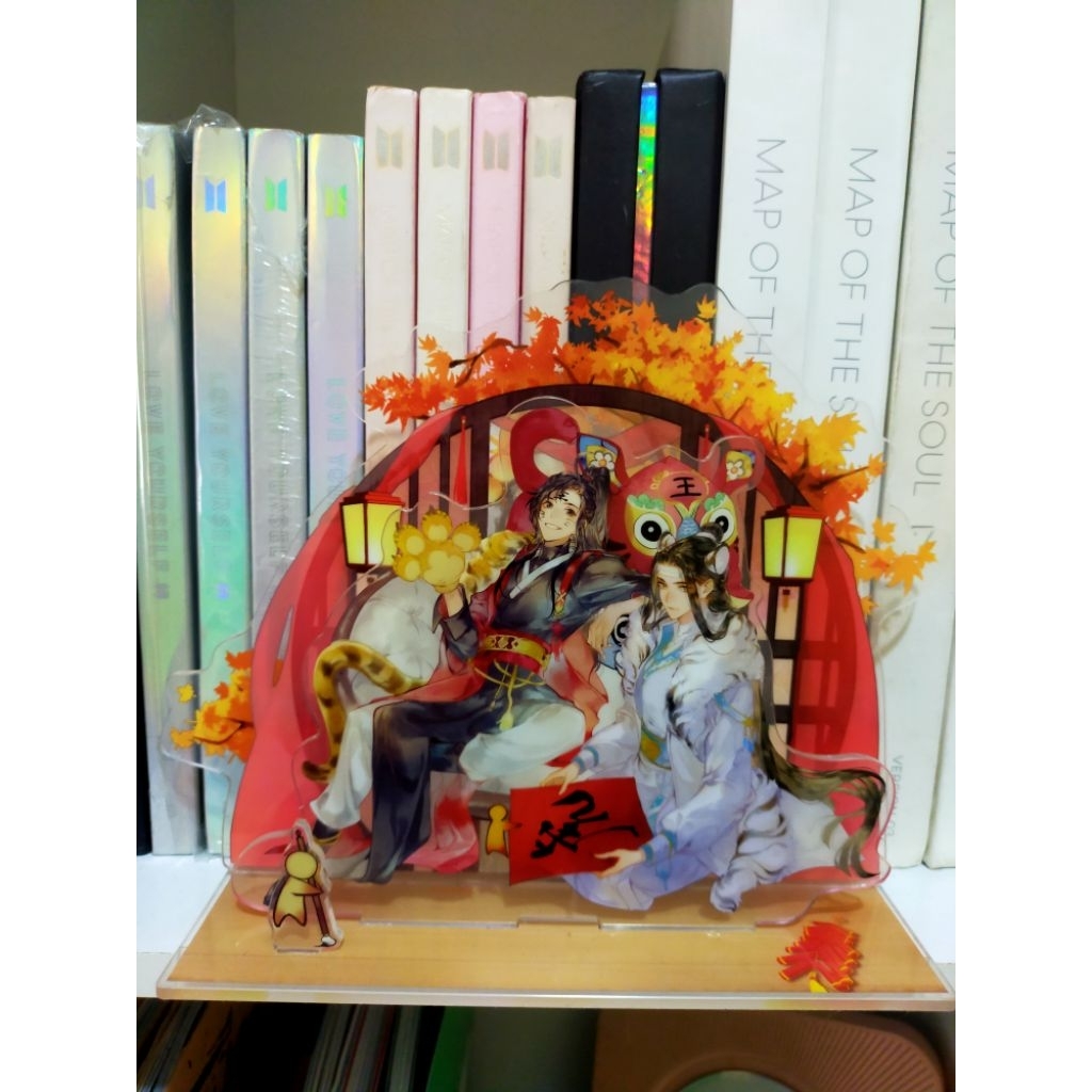(READY) STANDEE MDZS WANGXIAN MO DAO ZU SHI LAN ZHAN WEI YING WEI WUXIAN LAN WANGJI MINIDOLL THE UNT