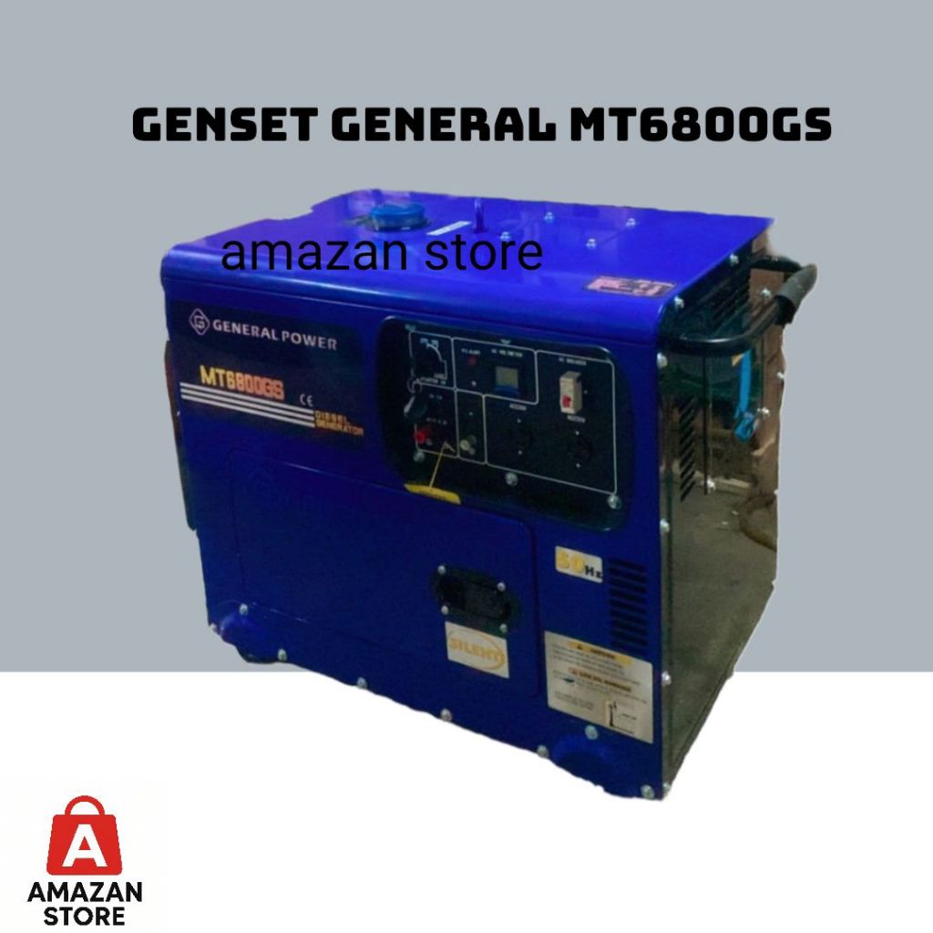 Mesin Genset General Power MT6800GS Silent (5000 Watt 1 Phase)
