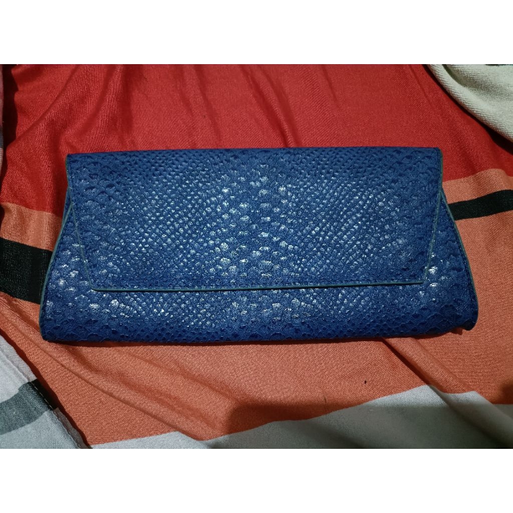 dompet amplop kulit ular preloved