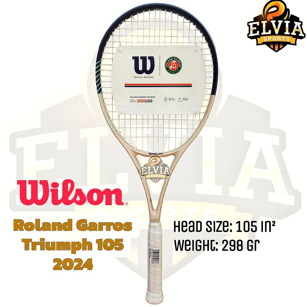 Wilson Roland Garros Triumph 105 | Raket Tenis Wilson Ori