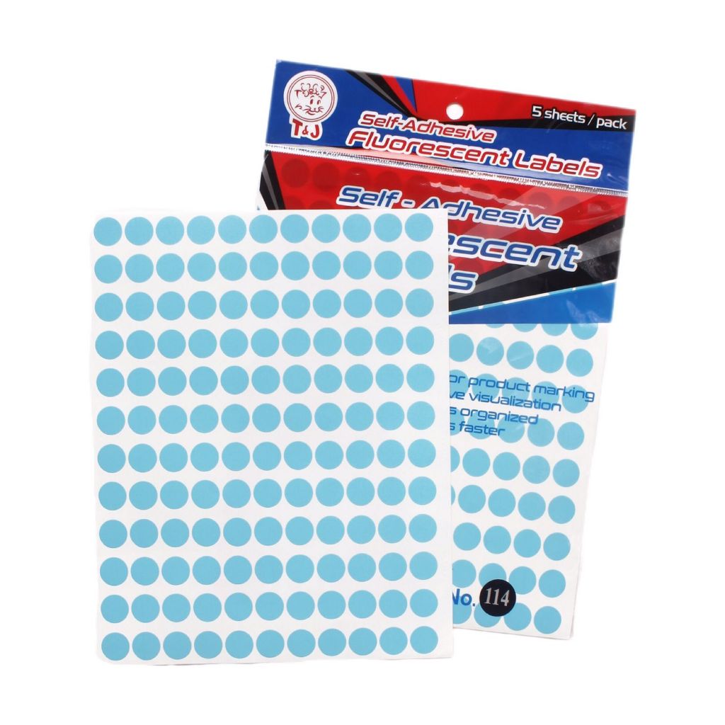 

Tom & Jerry - Color Dot Labels 114 Biru - Pad