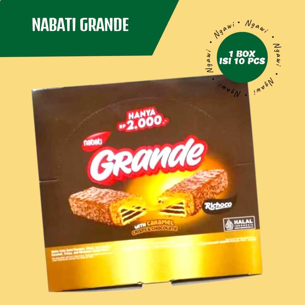

NABATI GRANDE RICHOCO, NABATI GRANDE COKELAT ISI 10